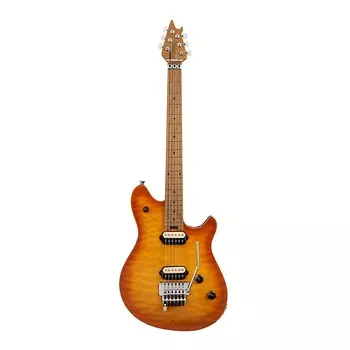 Электрогитара EVH Wolfgang Special QM 6-String Electric Guitar with Basswood Body 22-Jumbo Frets, Baked Maple Fingerboard and Chrome Hardware Finish