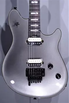 Электрогитара EVH Wolfgang USA 2023 Silver w/Hardshell Case