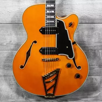 Электрогитара Excel 59 Fully Hollow Single Cutaway w/Case - Vintage Natural