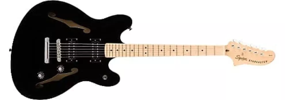 Электрогитара Fender Affinity Series Starcaster, черная (0370590506)