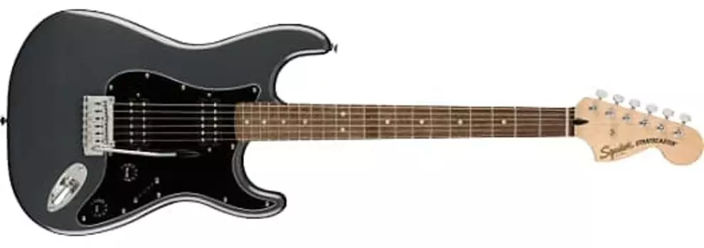 Электрогитара Fender Affinity Series Stratocaster HH, угольно-морозный металлик (0378051569)