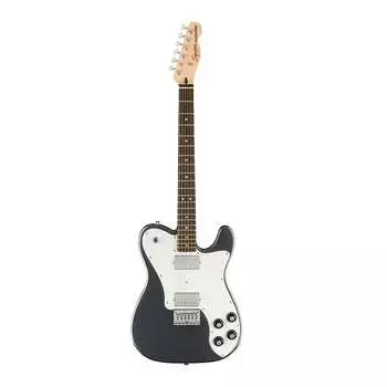 Электрогитара Fender Affinity Series Telecaster Deluxe с белой накладкой и грифом в форме буквы «C» из клена (накладка на гриф из индийского лавра, угольно-морозный металлик)