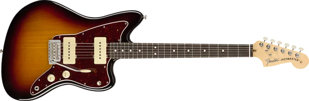 Электрогитара Fender American Performer Jazzmaster - 3-Tone Sunburst with Rosewood Fingerboard