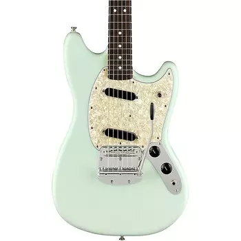 Электрогитара Fender American Performer Mustang Rosewood Fingerboard Electric Guitar Satin Sonic Blue