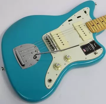 Электрогитара Fender American Professional II Jazzmaster Electric Guitar, Miami Blue