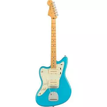 Электрогитара Fender American Professional II Jazzmaster Left-Handed Electric Guitar, Maple Fingerboard, Miami Blue