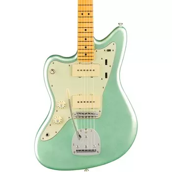 Электрогитара Fender American Professional II Jazzmaster с кленовой накладкой для левой руки Mystic Surf Green