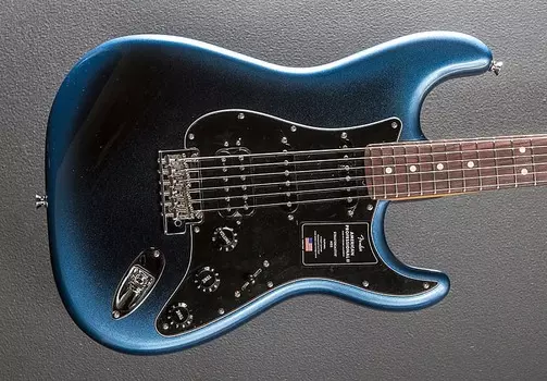 Электрогитара Fender American Professional II Stratocaster HSS - Dark Night w/Rosewood