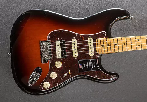 Электрогитара Fender American Professional II Stratocaster HSS - 3 Color Sunburst w/Maple