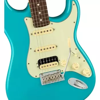 Электрогитара Fender American Professional II Stratocaster HSS с накладкой из палисандра Miami Blue
