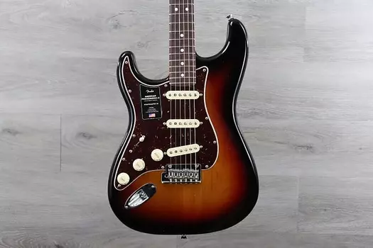 Электрогитара Fender American Professional II Stratocaster Left-Handed with Rosewood Fretboard 3 Color Sunburst