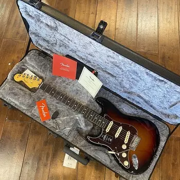 Электрогитара Fender American Professional II Stratocaster Left-Handed RW Rosewood 2021 Sunburst US210048486