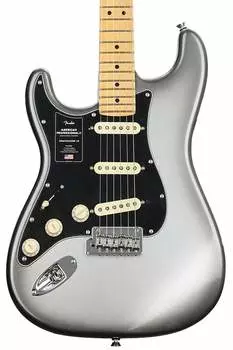 Электрогитара Fender American Professional II Stratocaster Left-handed - Mercury with Maple Fingerboard