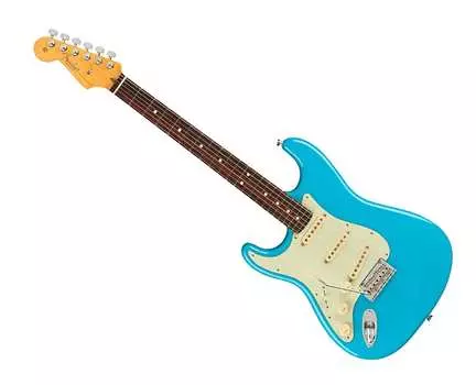 Электрогитара Fender American Professional II Stratocaster LH - Miami Blue w/Rosewood FB