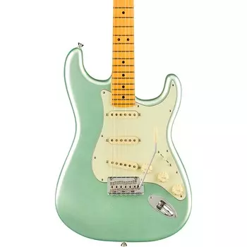 Электрогитара Fender American Professional II Stratocaster с кленовой накладкой Mystic Surf Green