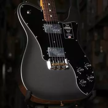 Электрогитара Fender American Professional II Telecaster Deluxe, Rosewood Fingerboard, Mercury