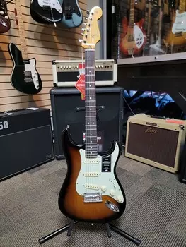 Электрогитара Fender American Professional II With Rosewood Fretboard 2023 - Anniversary 2-Color Sunburst
