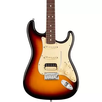 Электрогитара Fender American Ultra Stratocaster HSS с накладкой из палисандра Ultraburst