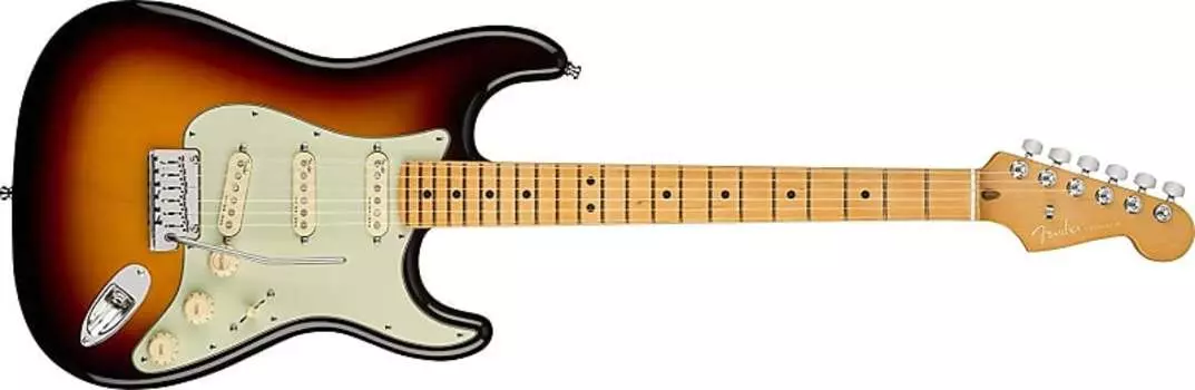 Электрогитара Fender American Ultra Stratocaster MN Ultraburst w/Hardshell Case