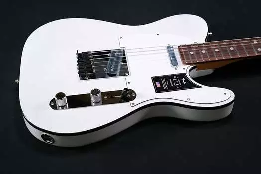 Электрогитара Fender American Ultra Telecaster - Rosewood Fingerboard - Arctic Pearl 536