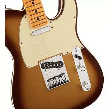 Электрогитара Fender American Ultra Telecaster w/Maple Fretboard - Mocha Burst