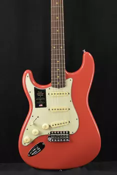 Электрогитара Fender American Vintage II 1961 Stratocaster Left-Hand Fiesta Red