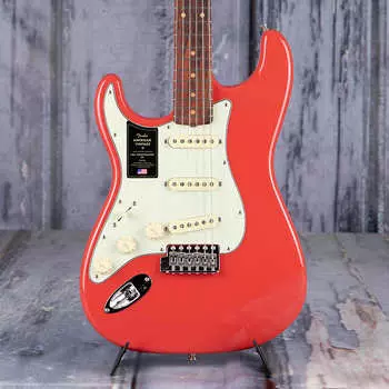 Электрогитара Fender American Vintage II 1961 Stratocaster Left-Handed, Fiesta Red
