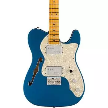 Электрогитара Fender American Vintage II 1972 Telecaster Thinline Electric Guitar Lake Placid Blue