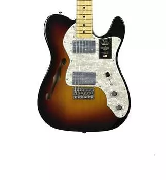 Электрогитара Fender American Vintage II 1972 Telecaster Thinline 2023 - Three Tone Sunburst