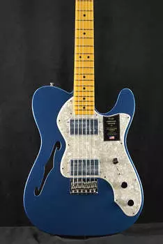 Электрогитара Fender American Vintage II 1972 Telecaster Thinline Lake Placid Blue Maple Fingerboard