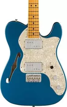 Электрогитара Fender American Vintage II 1972 Telecaster Electric Guitar Thinline Maple Fingerboard, Lake Placid Blue