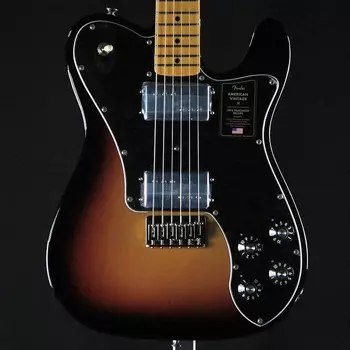 Электрогитара Fender American Vintage II 1975 Telecaster Deluxe - 3 цвета Sunburst American Vintage II 1975 Telecaster Deluxe Electric Guitar