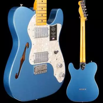 Электрогитара Fender American Vintage II '72 Telecaster Thinline, Lake Placid Blue 7lbs 0.3oz