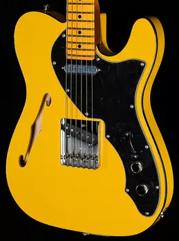 Электрогитара Fender Britt Daniel Tele Thinline Maple Fingerboard Amarillo Gold