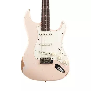 Электрогитара Fender Custom Shop 1959 Stratocaster Relic - Super Faded Aged Shell Pink