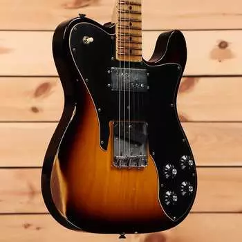 Электрогитара Fender Custom Shop 1967 Telecaster Custom Journeyman - 2 Color Sunburst - CZ572240 - PLEK'd