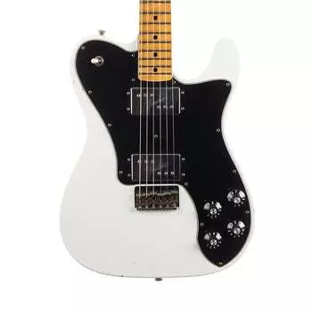 Электрогитара Fender Custom Shop 1972 Telecaster Deluxe Journeyman Relic - Olympic White