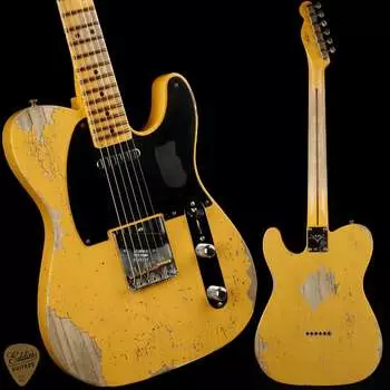 Электрогитара Fender Custom Shop '52 Telecaster Heavy Relic - Aged Nocaster Blonde