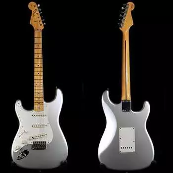 Электрогитара Fender Custom Shop 58 Strat light relic 2022 Inca Silver lefty lefthanded LH