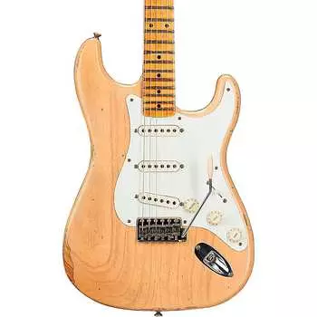 Электрогитара Fender Custom Shop '58 Stratocaster Relic Electric Guitar Natural Blonde