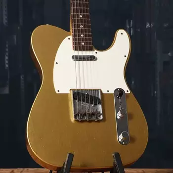 Электрогитара Fender Custom Shop '58 Telecaster Journeyman Relic Electric Guitar Aged HLE Gold