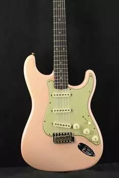 Электрогитара Fender Custom Shop '60 Stratocaster Journeyman Relic - Super Faded Aged Shell Pink