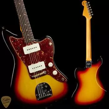 Электрогитара Fender Custom Shop 62 Jazzmaster Journeyman - Aged 3 Color Sunburst