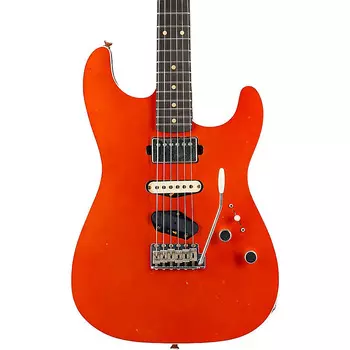 Электрогитара Fender Custom Shop Dealer Select Stratocaster HST Journeyman Electric Guitar Aged Candy Tangerine