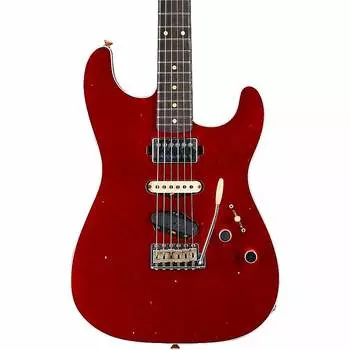 Электрогитара Fender Custom Shop Dealer Select Stratocaster HST Journeyman Electric Guitar Aged Candy Apple Red