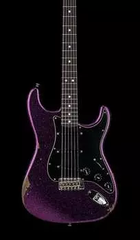 Электрогитара Fender Custom Shop Empire 67 Stratocaster Relic - Magenta Sparkle #74302