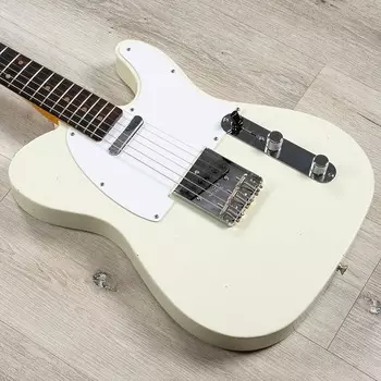 Электрогитара Fender Custom Shop Jimmy Page Signature Telecaster Journeyman Relic, White Blonde