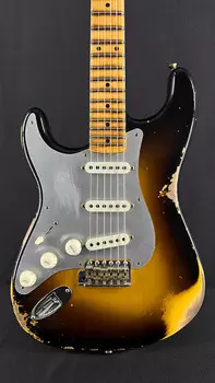 Электрогитара Fender Custom Shop Left-Handed Limited Edition El Diablo Stratocaster Heavy Relic in Wide Fade 2 Color SB