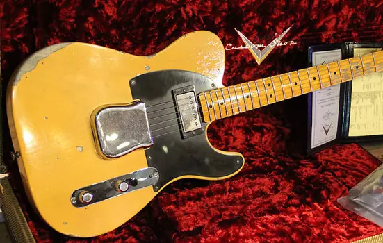 Электрогитара Fender Custom Shop Limited Edition '51 HS Telecaster Relic Blonde