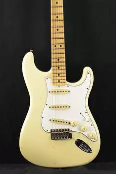 Электрогитара Fender Custom Shop Limited Edition '69 Stratocaster Journeyman Relic - Aged Vintage White